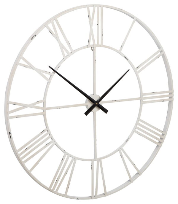 Paquita - Antique White - Wall Clock